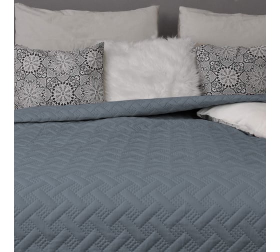 Изображение товара Покрывало стальной полиэстер 200x220 см ND Home 309843