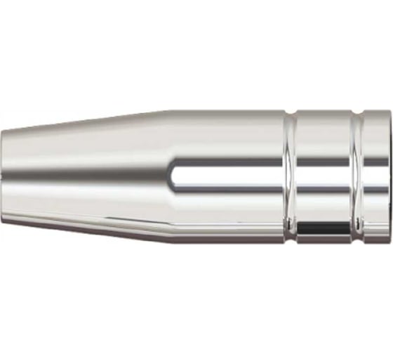 Изображение товара Сопло коническое 12 мм, 10 шт, L53хD18 мм, ECU1.0, MIG 15 GOODEL GS2.15.12