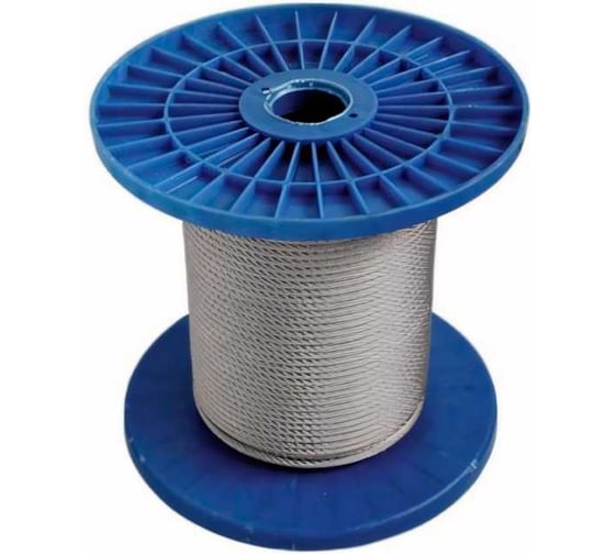 Изображение товара Трос для растяжки КРЕП-КОМП DIN3055 2,5мм 250м тр2,5