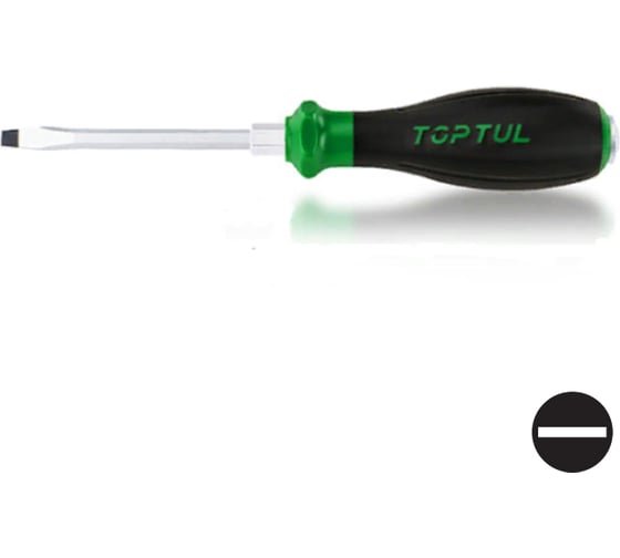 Изображение товара Отвертка ударная шлицевая TOPTUL Pro-Plus 5.5x100 мм FAGF5E10