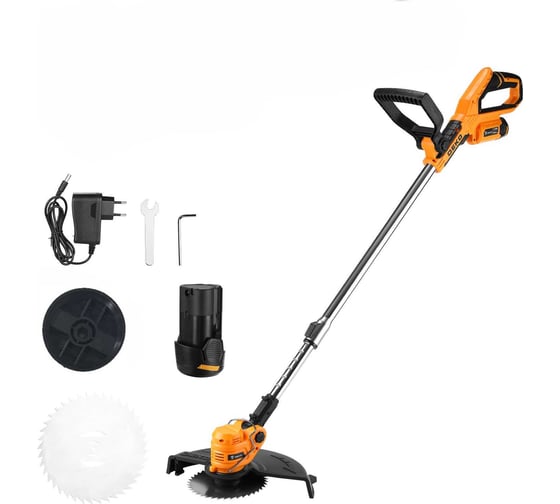 Изображение товара Триммер садовый аккумуляторный DEKO DKTR12V Max 2x3.0 Ач 063-4238-1