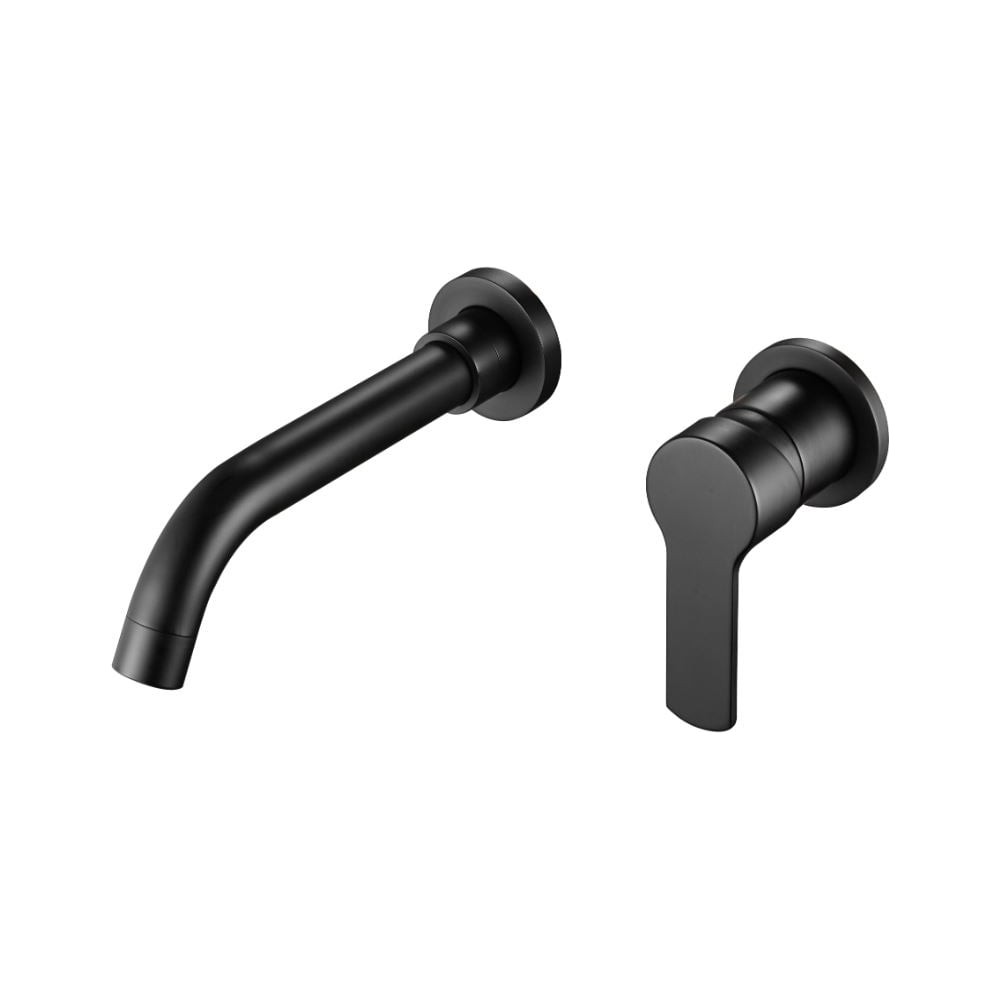 Изображение товара Смеситель скрытого монтажа для умывальника ESKO black SM28 B стеновой 211 мм