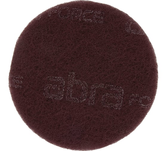 Изображение товара Диск нетканый шлифовальный NW Line 150 мм, P360 (VF), красный, 2 шт Abraforce AFNWL1500036VF_2