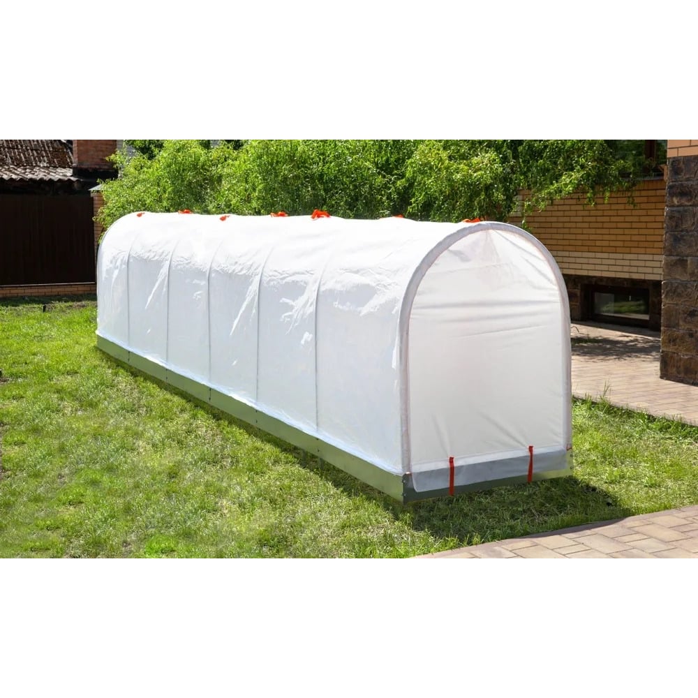 Изображение товара Парник ТМК прогресс-мини 6мх1мх1.3м с оцинкованной грядкой и спанбондом