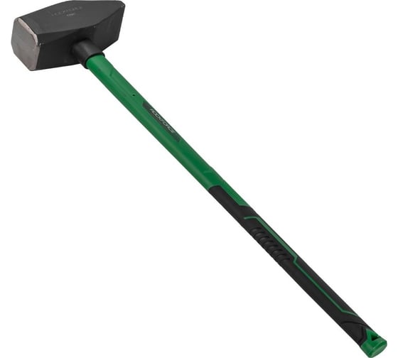 Изображение товара Молоток с фиберглассовой ручкой и резиновой противоскользящей накладкой Rockforce 10000гр, L ручки-800мм RF-T7681(56681)