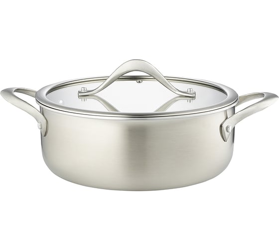 Изображение товара Кастрюля с крышкой Liberty Jones 3Ply Etalon, d24 см, 4 л LJ0000228