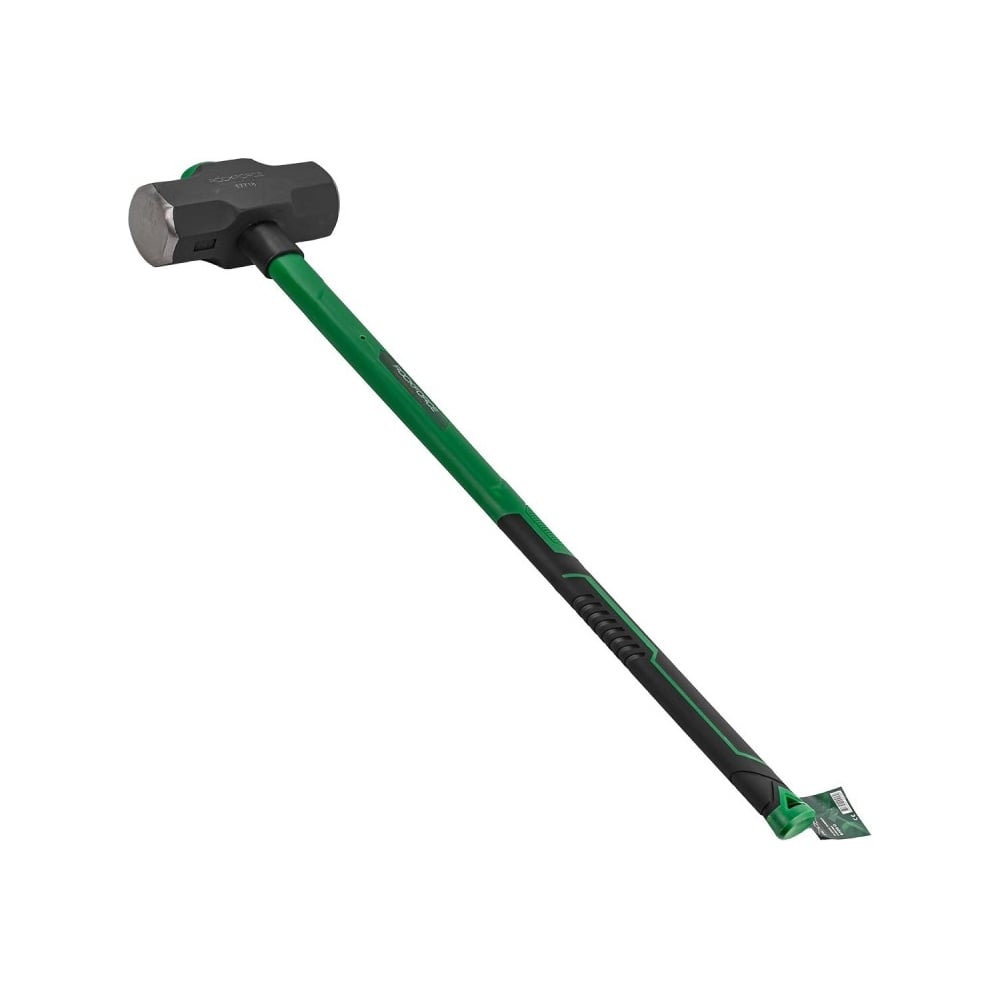 Изображение товара Кувалда с фиберглассовой ручкой и резиновой накладкой Rockforce 8100г