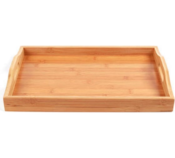 Изображение товара Поднос из бамбука с ручками SanTrade LaKelly SM-TP4128 41 5x28x3 5 см 6557