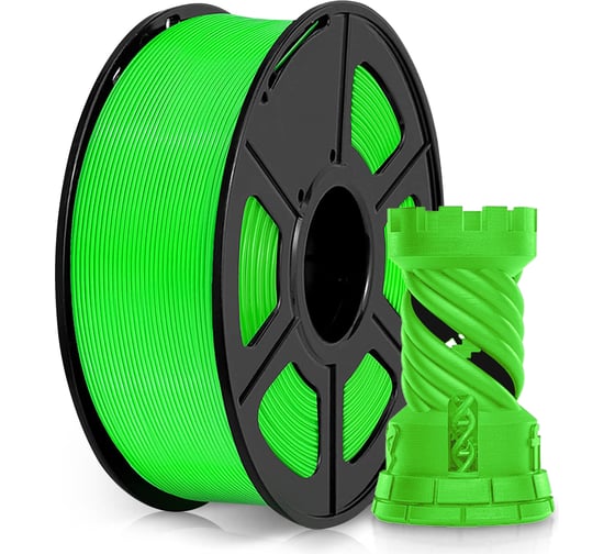 Изображение товара Пластик для принтера Cactus 3D CS-3D-PLA-1KG-GREEN PLA d1.75 мм, 1 кг, 1 цвет 1974201
