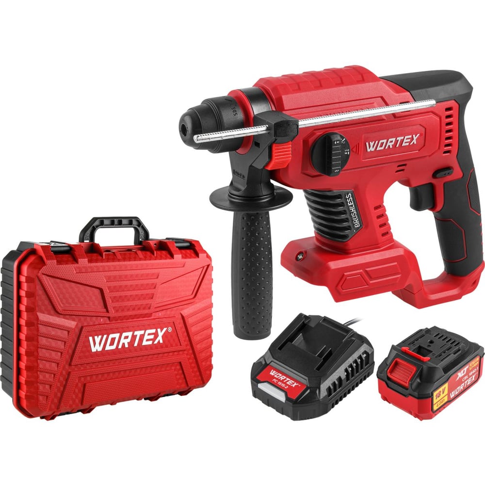 Изображение товара Аккумуляторный перфоратор WORTEX CRH 1820-2 ALL1