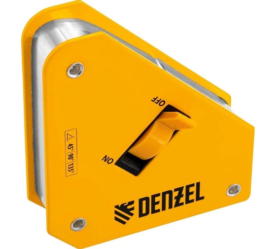 Изображение товара Фиксатор магнитный отключаемый для сварочных работ усилие 30 LB Denzel 97561