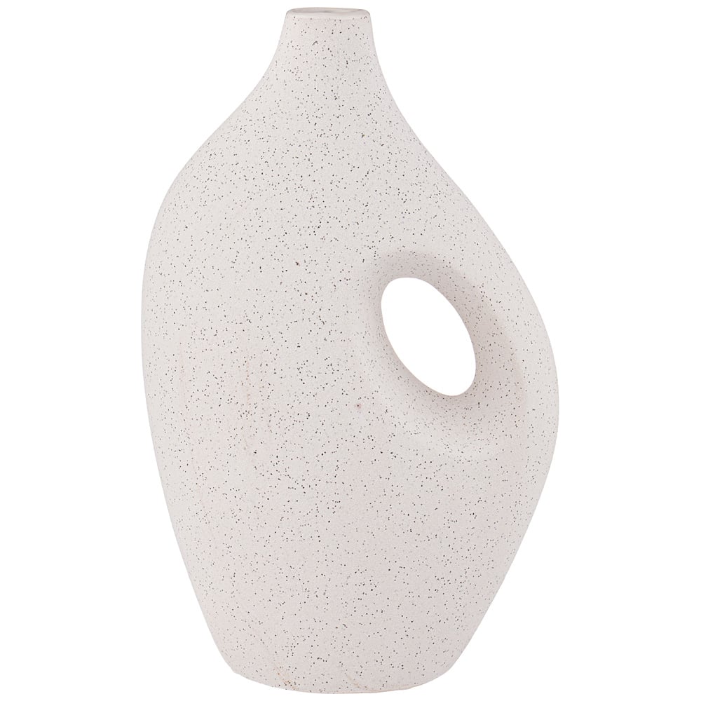 Изображение товара Ваза Bronco 18.5x11.5x29.5 см керамическая бежевый цвет