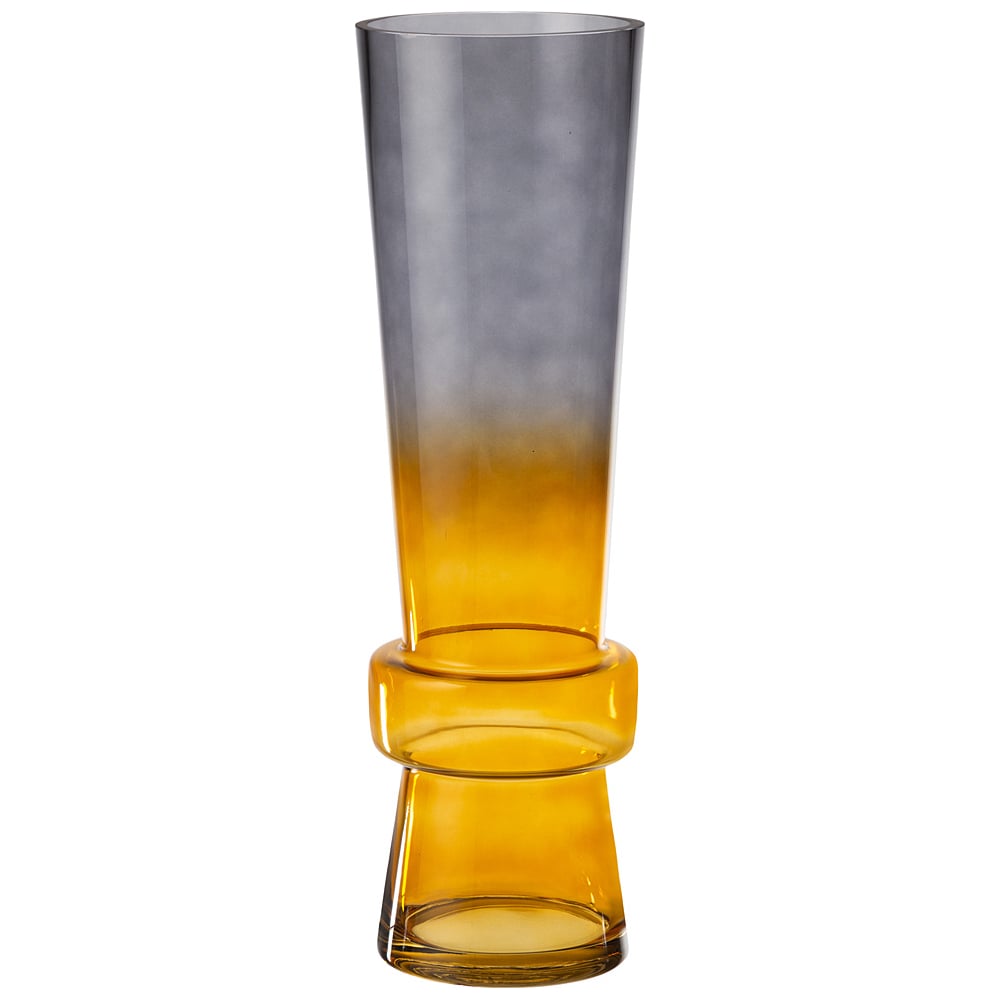 Изображение товара Ваза Bronco GLORY BROWN 15х49.5 см стекло коричневая