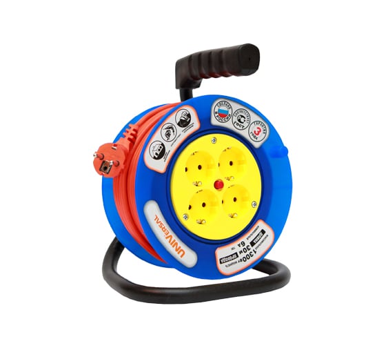 Изображение товара Силовой удлинитель UNIVersal ВЕМ-250 термо ПВС 3*1,5 20м 9634599