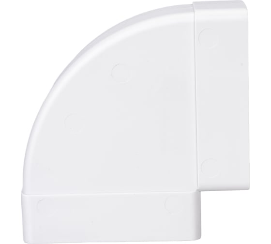 Изображение товара Колено плоское горизонтальное 55 х 110 Эвент 55110 КГП