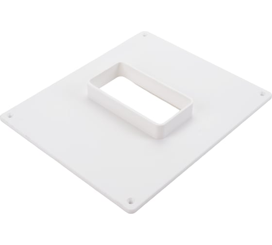 Изображение товара Торцевая площадка пластмассовая, горизонтальная выход 110 х 55 мм Эвент  ТПП 511 Г