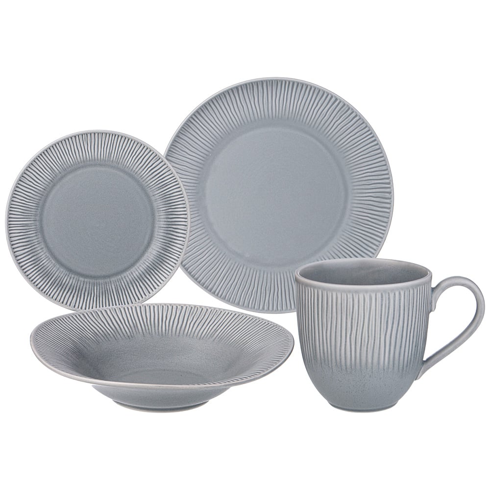 Изображение товара Обеденный набор посуды Bronco TRADITIONS на 4 персоны 16 предметов