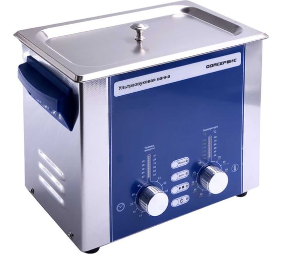 Изображение товара Ультразвуковая ванна с аналоговым управлением, подогревом, дегазацией и модуляцией 3 л ОДА Сервис ODA-DS30