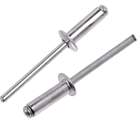 Изображение товара Заклепка вытяжная Метизный двор сталь/сталь, 4,0x18, 50 шт. 4690441039255