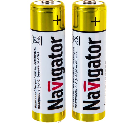 Изображение товара Аккумулятор Navigator NHR-2700-HR6-BP2, 2700mAh, AA, NiMH 94465