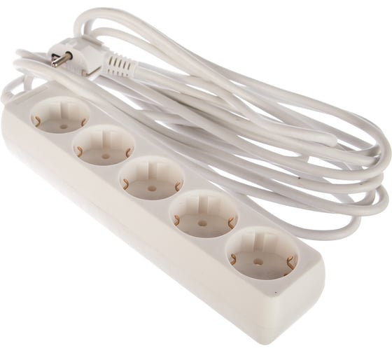 Изображение товара Бытовой удлинитель Navigator 5x5м с/з 16А ПВС 3x1.00 94187