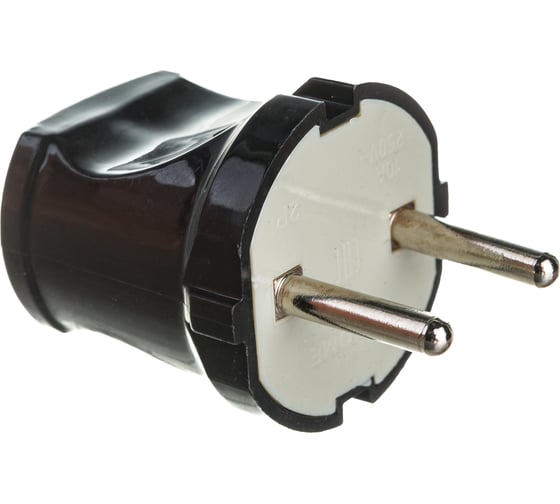 Изображение товара Прямая вилка IN HOME 10А черная 4242 4690612009032