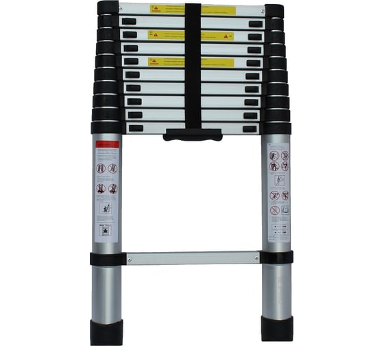 Изображение товара Телескопическая лестница WIPRO Жираф 3.2 м, 11 ступеней 9911-32