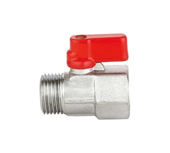 Изображение товара Шаровой кран DOUBLE-LIN мини, наружная-внутренняя резьба, 3/8" LL1028A (3/8")