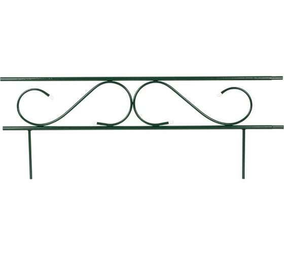 Изображение товара Заборчик для клумбы LDN Прямой 4 секции 999259