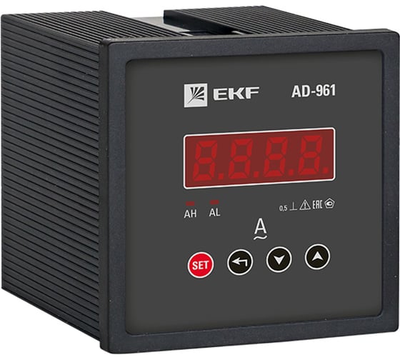 Изображение товара Цифровой амперметр EKF на панель, однофазный PROxima ad-961