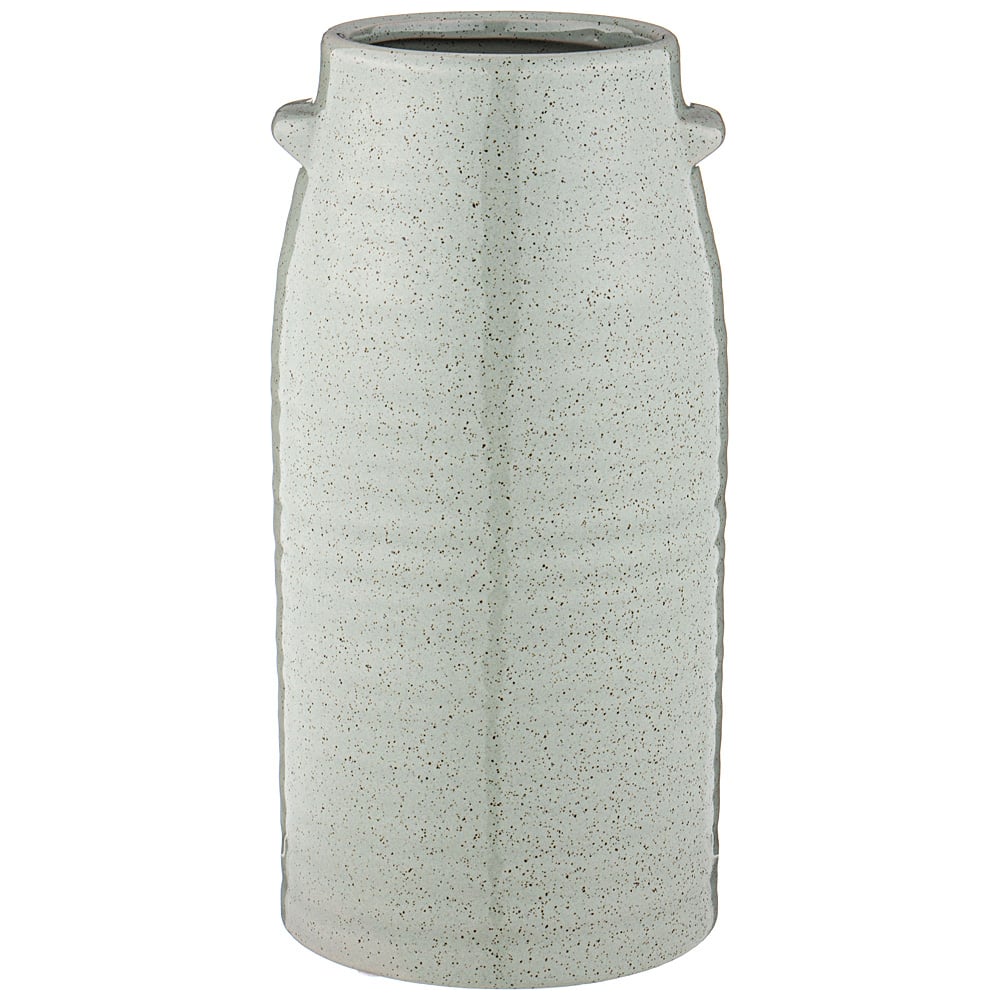 Изображение товара Ваза Bronco 12.3x12.3x25 см керамическая с объемом 2.25 литра серого цвета