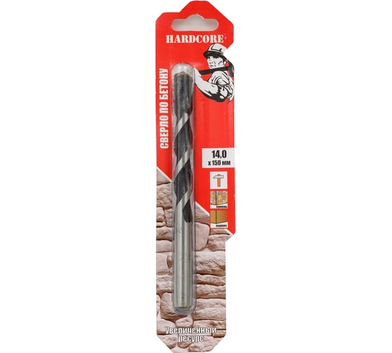Изображение товара Сверло по бетону (14x150 мм) Hardcore 130014