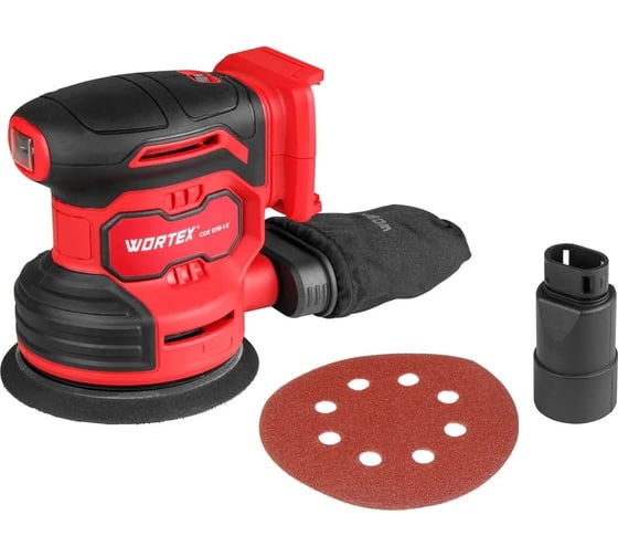 Изображение товара Аккумуляторная эксцентриковая шлифмашина WORTEX COS 1218-1 E ALL1 SOLO 1333435