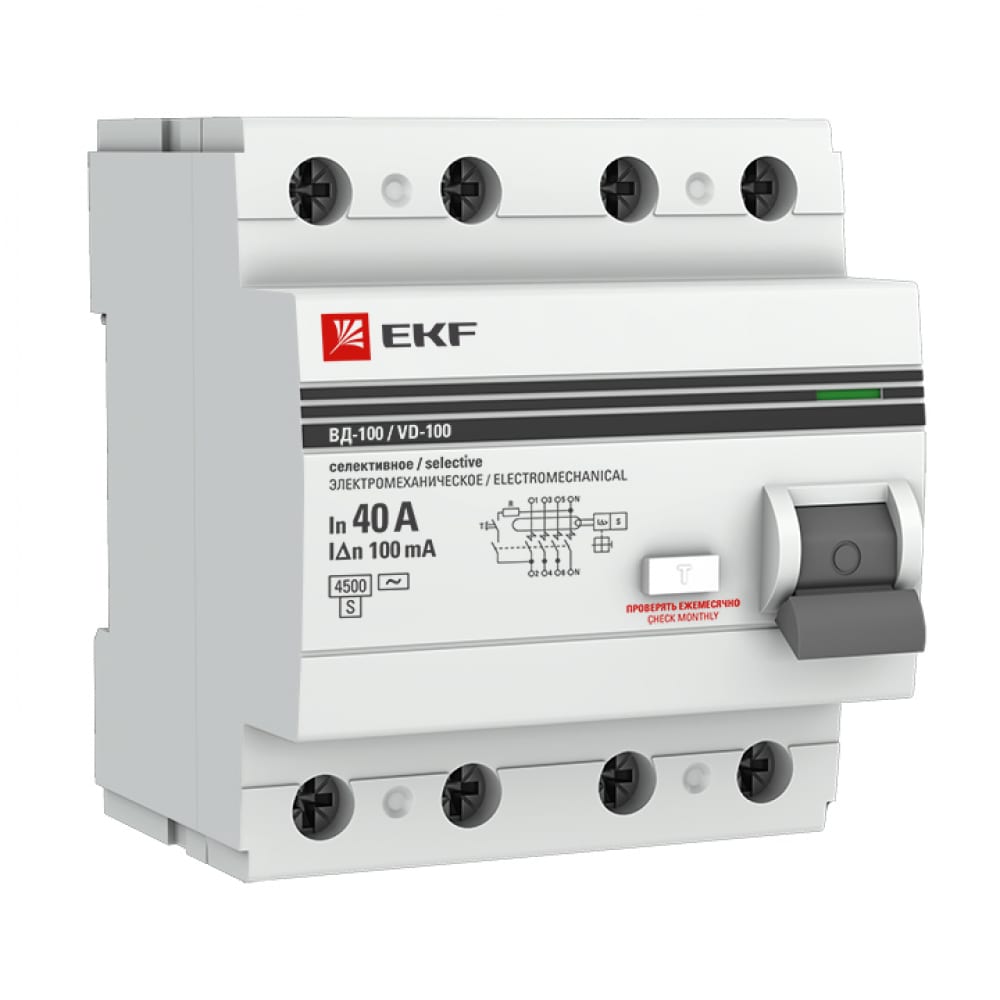 Селективное электромеханическое устройство защитного отключения EKF электромеханическое устройство защитного отключения ekf