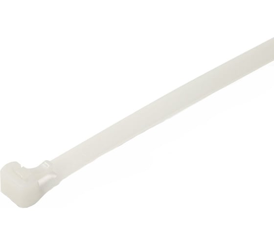 Изображение товара Открывающаяся стяжка Hyperline GTR-200STC, безгалогенная halogen free, 200x4.8 мм, полиамид 6.6, -40град - 85град 100 шт. 27273