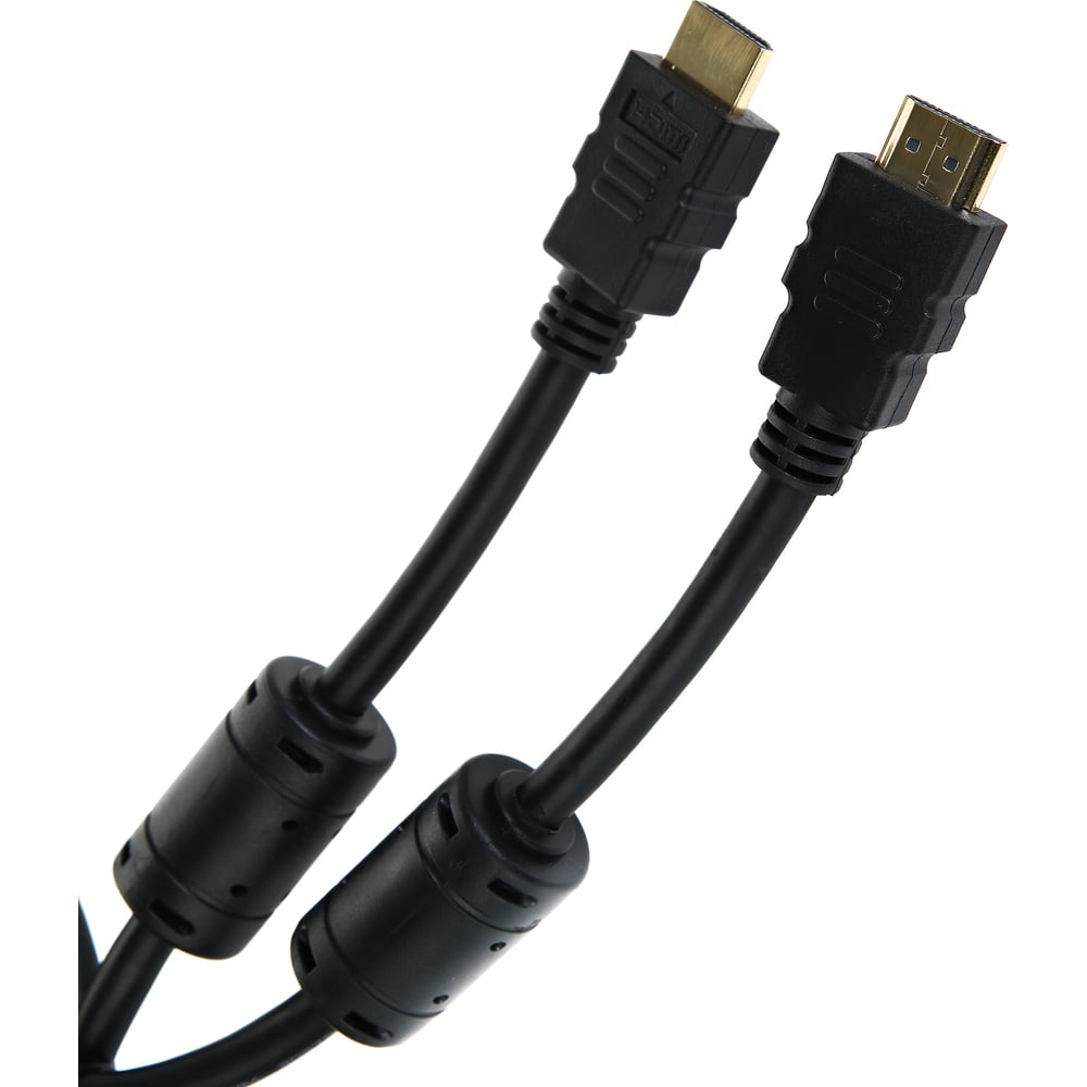 фото Кабель hdmi aopen/qust 5m 19m/m,2 фильтра 1.4v,3d/ethernet acg511d-5m