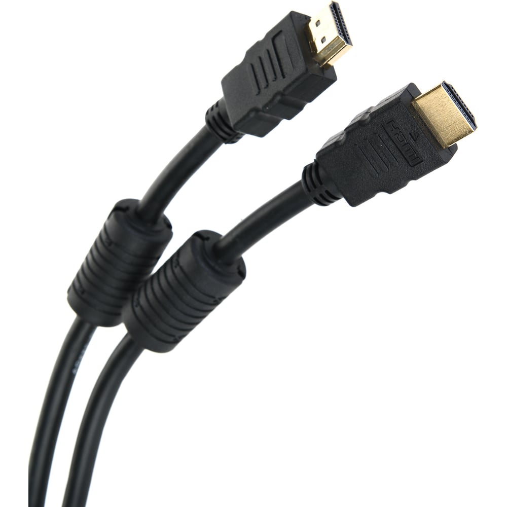 фото Кабель hdmi aopen/qust 19m/m,2 фильтра 1.4v,3d/ethernet 1,8/2m acg511d-1.8m