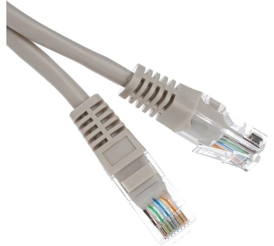 Изображение товара Патчкорд AOpen/Qust литой UTP кат.5е 15м серый ANP511-15M