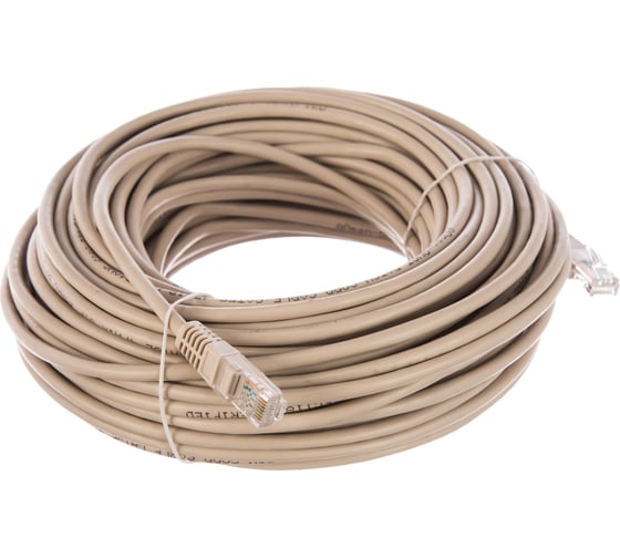 Изображение товара Патчкорд AOpen/Qust литой UTP кат.5е 30м серый ANP511-30M