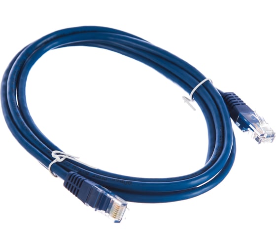 Изображение товара Патчкорд AOpen/Qust литой UTP кат.5е 2м синий ANP511-2M-B