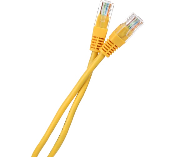 Изображение товара Патчкорд литой AOpen/Qust UTP кат.5е 5м желтый ANP511-5M-Y