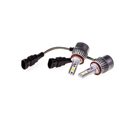 Изображение товара Автолампа-LED SKYWAY аналог ксенона H11C6 12/24V 26W 6000K 4000Lm 1-конт комплект 2 шт S08701005