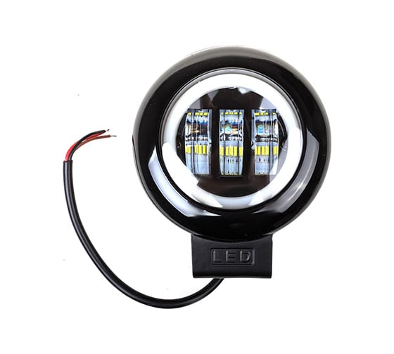 Изображение товара Светодиодная фара SKYWAY OFF ROAD 115*160мм круглая 12V/24V 48W 6000К 9 диодов Дальний свет S07201075