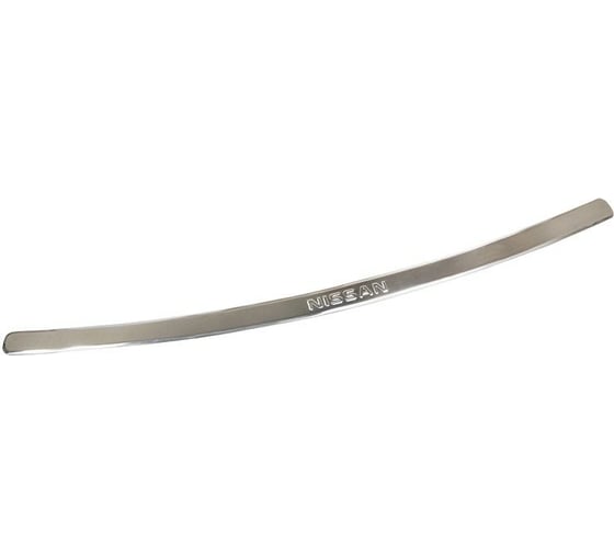 Изображение товара Декоративная накладка бампера DolleX NISSAN Qashqai <-2013 нержавеющая сталь NBI-020