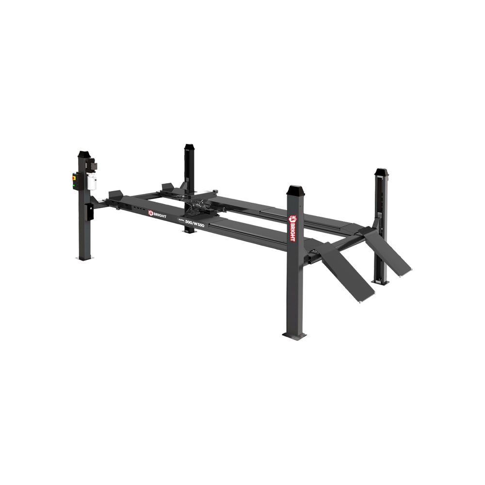 Изображение товара Подъемник четырехстоечный BRIGHT 5т RAL7016 KAPPA рабочий для автосервиса