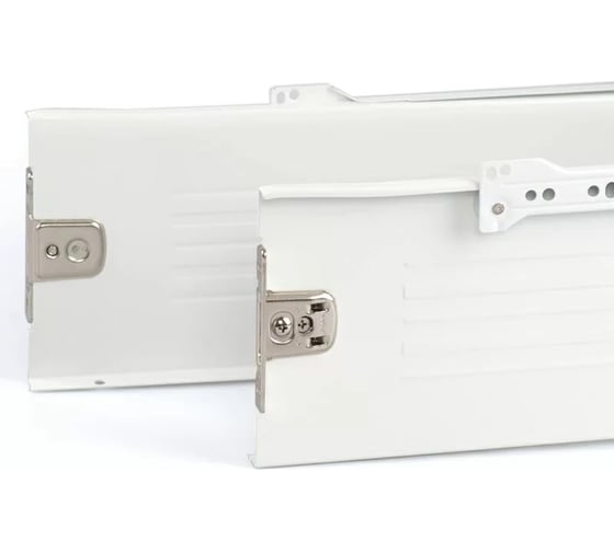 Изображение товара Комплект боковины с роликовыми направляющими Firmax H=118 мм, L=500 мм, белый FRM0386.07MP