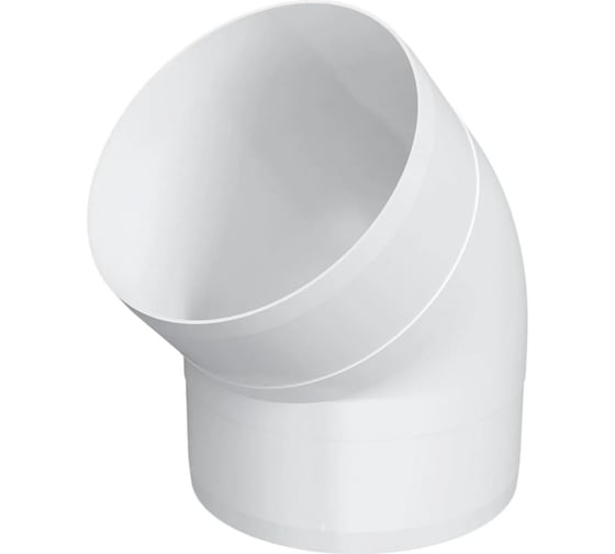 Изображение товара Колено 45°, для круглых воздуховодов D125 мм ВИЕНТО В12,5ККП-45