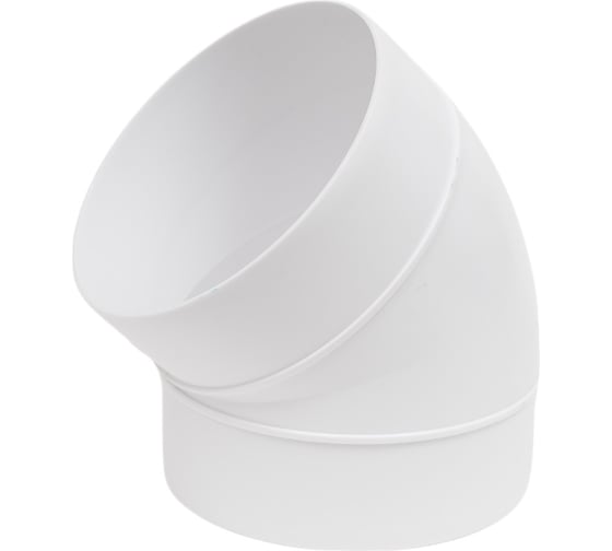 Изображение товара Колено 45°, для круглых воздуховодов D100 мм ВИЕНТО В10ККП-45