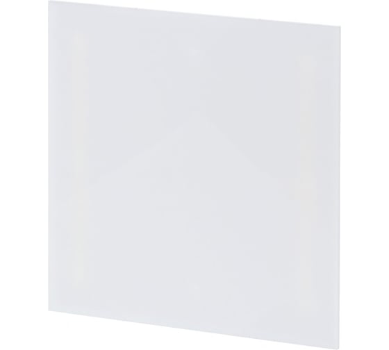 Изображение товара Лицевая панель GORIZONT для вентилятора SYSTEM+, 100 мм, пластик, белый ВИЕНТО GORIZONT 100