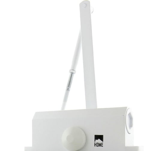 Изображение товара Дверной доводчик HOME DC-150 цвет белый DC150BEL